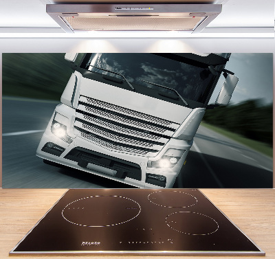 Cooker splashback Truck