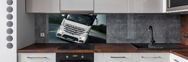 Cooker splashback Truck