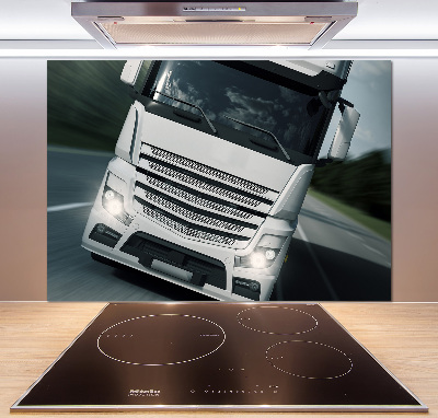 Cooker splashback Truck