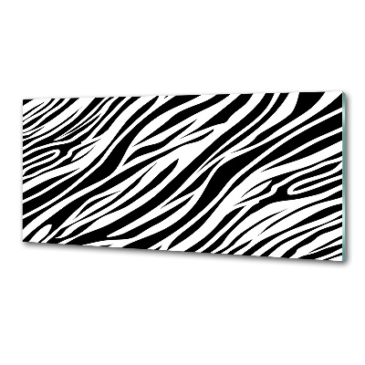 Kitchen splashback Zebra background