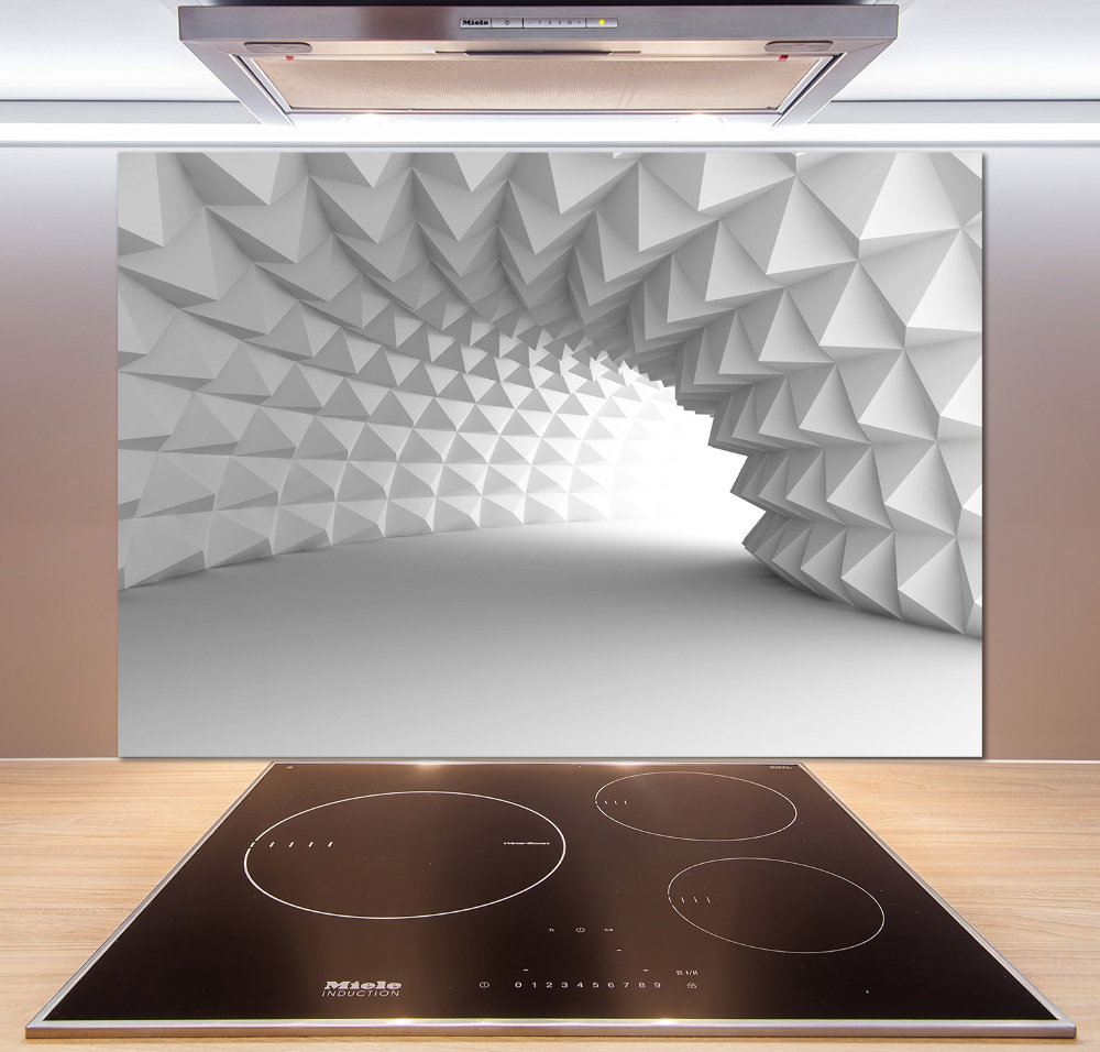 Kitchen splashback Tunnel abstraction