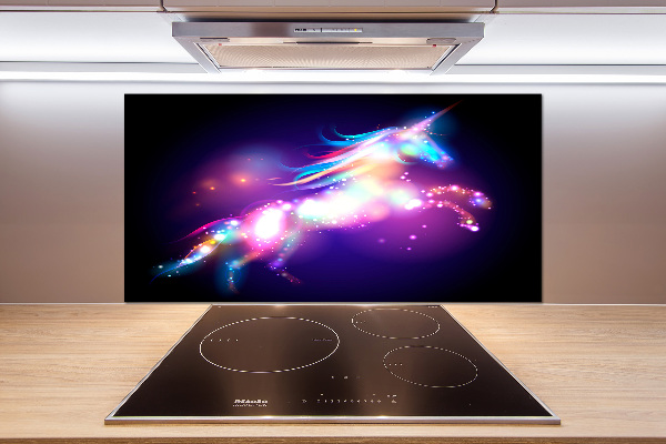 Kitchen splashback Unicorn