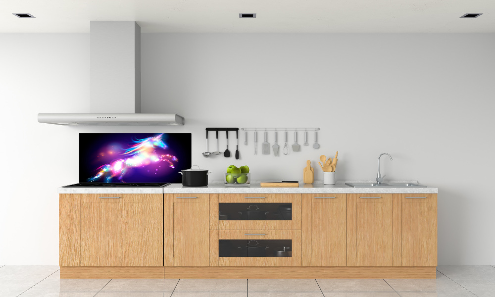 Kitchen splashback Unicorn