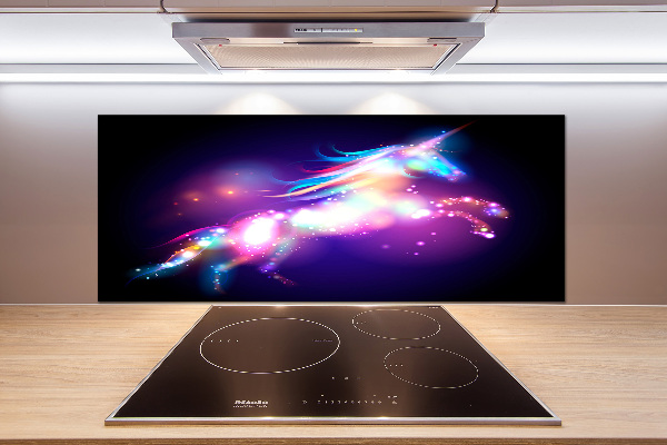 Kitchen splashback Unicorn