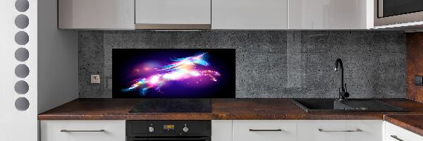 Kitchen splashback Unicorn