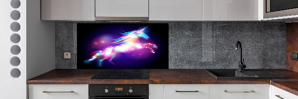 Kitchen splashback Unicorn