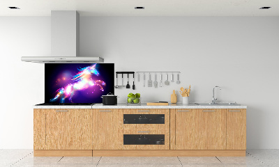 Kitchen splashback Unicorn