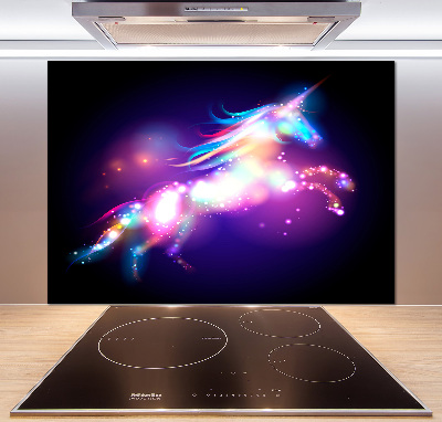 Kitchen splashback Unicorn