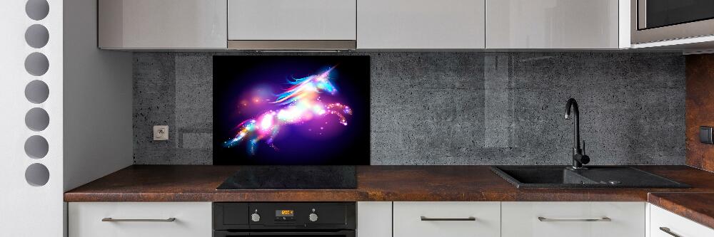 Kitchen splashback Unicorn