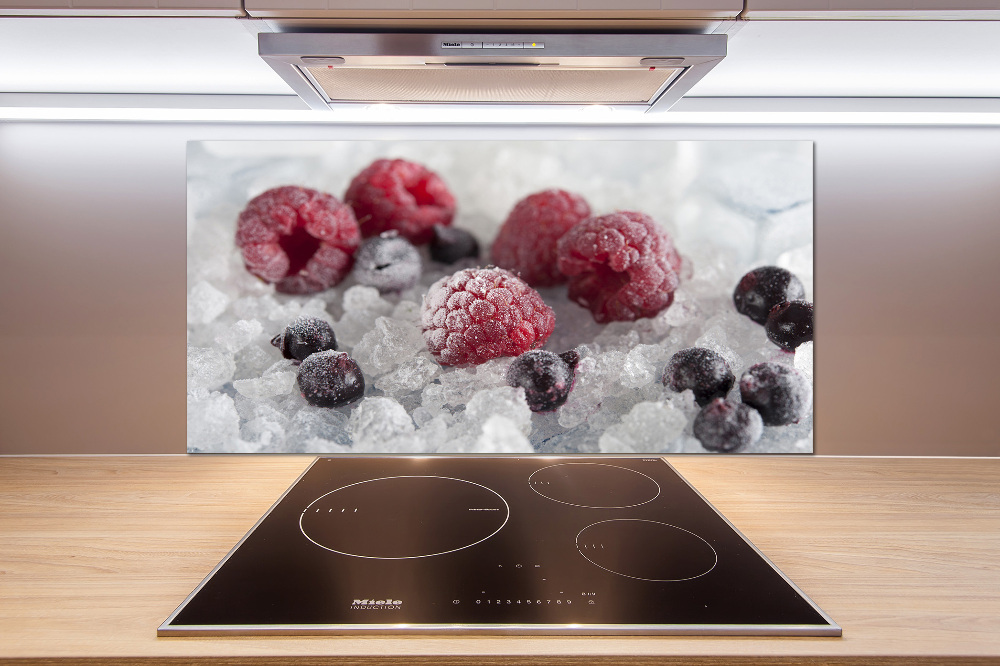 Cooker splashback Frozen forest fruit