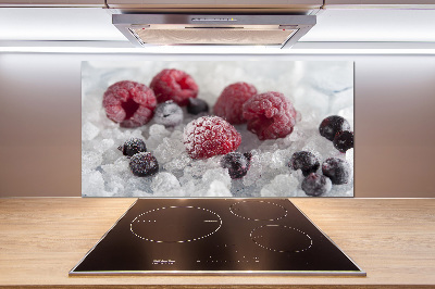 Cooker splashback Frozen forest fruit