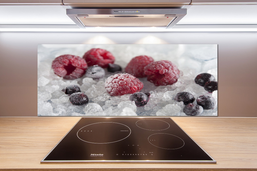 Cooker splashback Frozen forest fruit