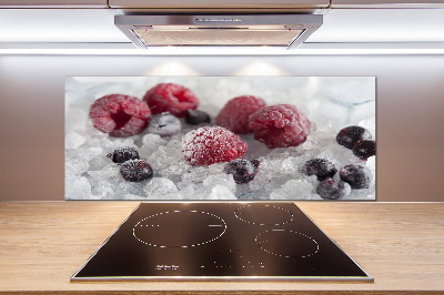 Cooker splashback Frozen forest fruit