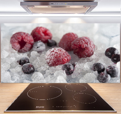 Cooker splashback Frozen forest fruit