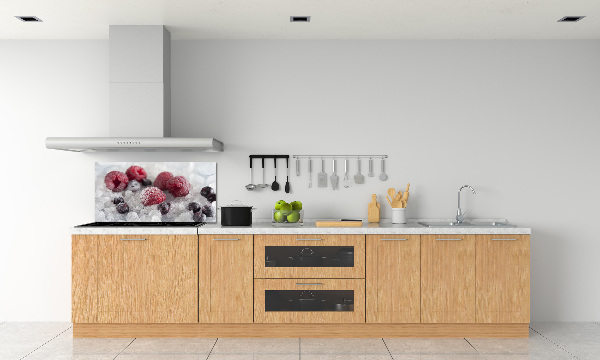 Cooker splashback Frozen forest fruit