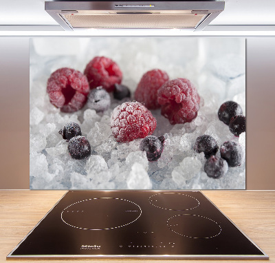 Cooker splashback Frozen forest fruit