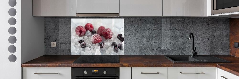 Cooker splashback Frozen forest fruit