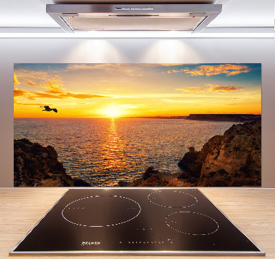 Cooker splashback Sunset sea