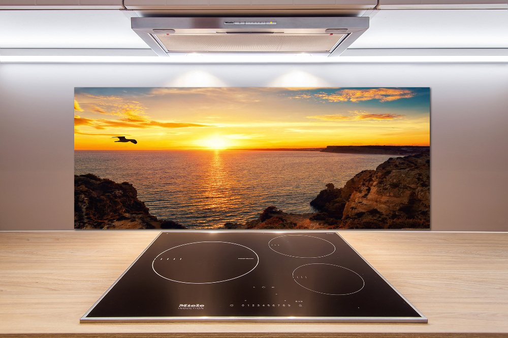 Cooker splashback Sunset sea