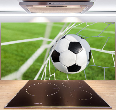 Cooker splashback Ball in the goal