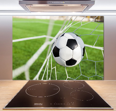 Cooker splashback Ball in the goal