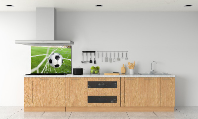 Cooker splashback Ball in the goal