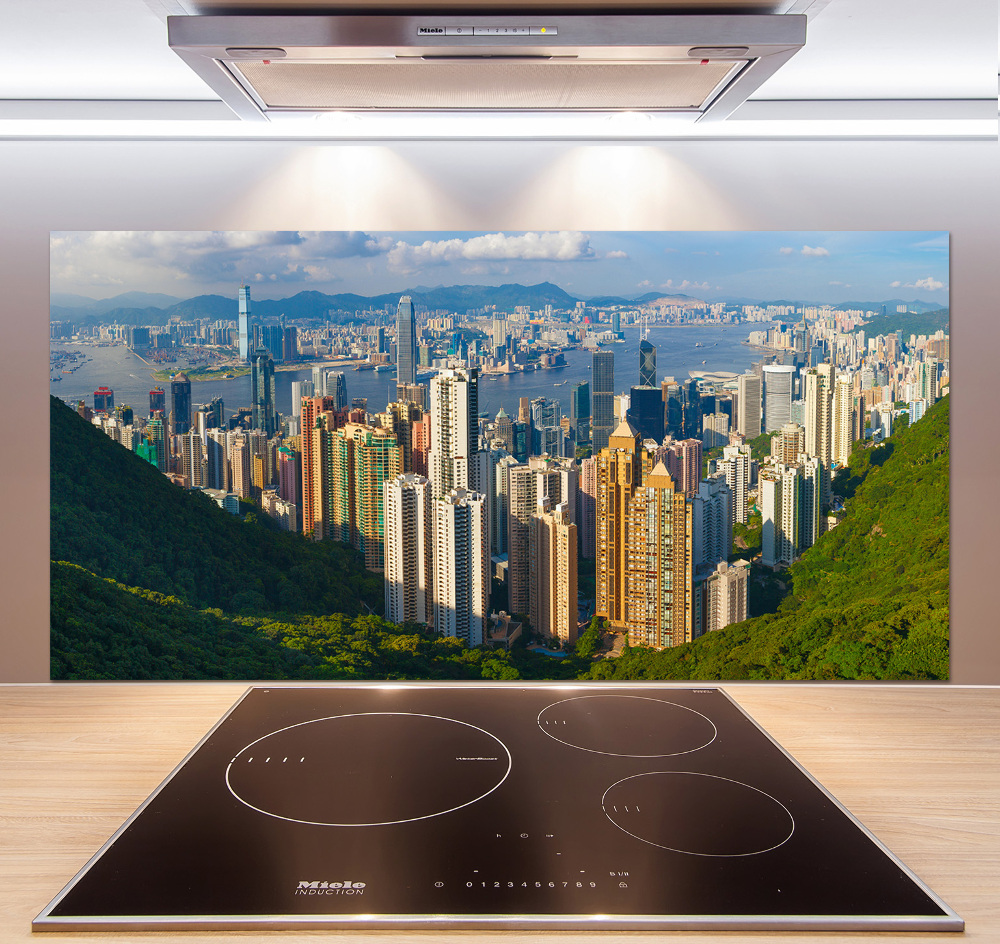 Cooker splashback Hong Kong Panorama