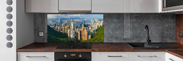 Cooker splashback Hong Kong Panorama