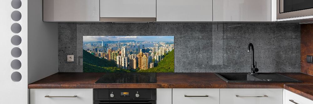 Cooker splashback Hong Kong Panorama