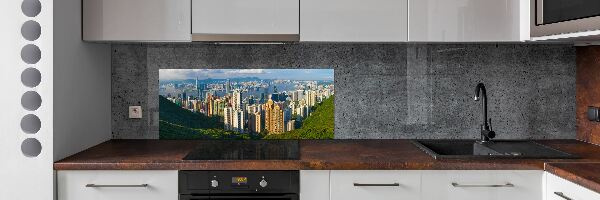 Cooker splashback Hong Kong Panorama