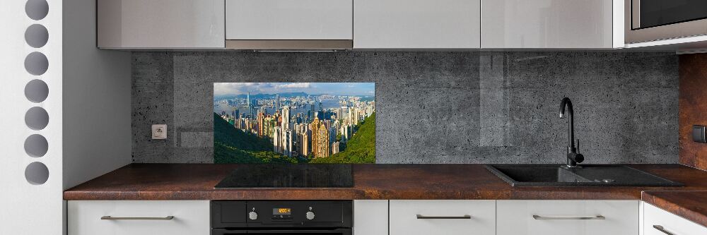 Cooker splashback Hong Kong Panorama