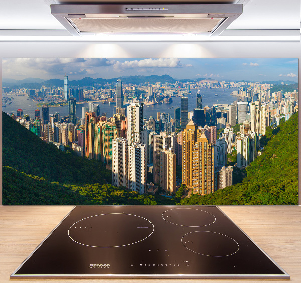 Cooker splashback Hong Kong Panorama