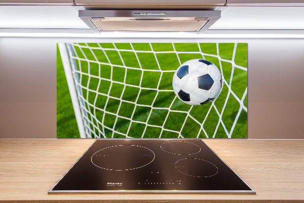 Cooker splashback Ball in the goal