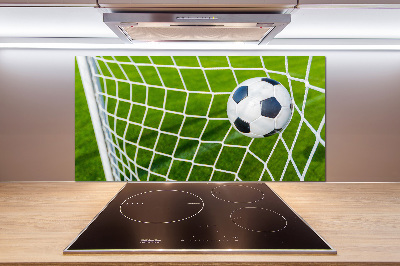 Cooker splashback Ball in the goal