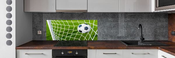 Cooker splashback Ball in the goal