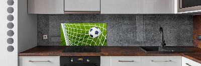 Cooker splashback Ball in the goal