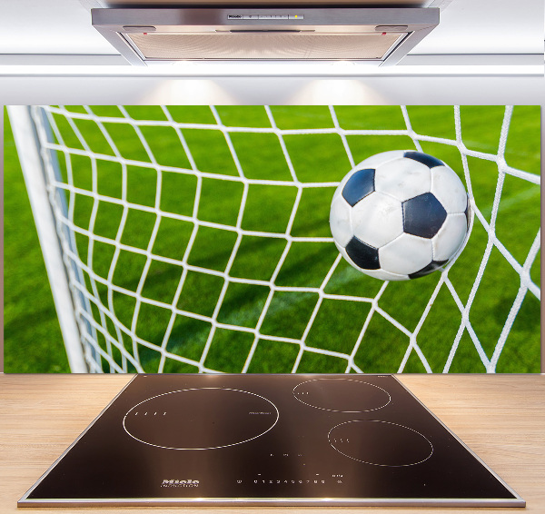 Cooker splashback Ball in the goal