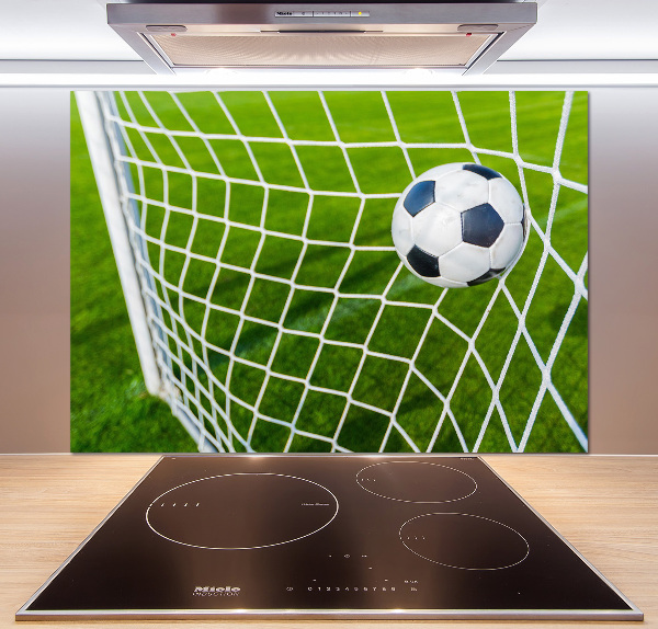 Cooker splashback Ball in the goal