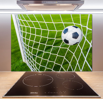 Cooker splashback Ball in the goal