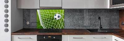 Cooker splashback Ball in the goal