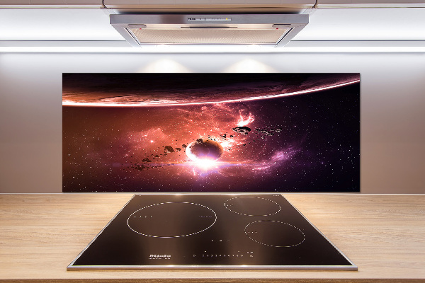 Cooker splashback Galaxy