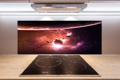 Cooker splashback Galaxy