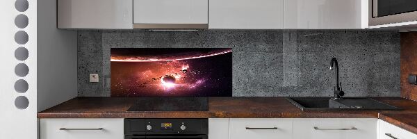 Cooker splashback Galaxy