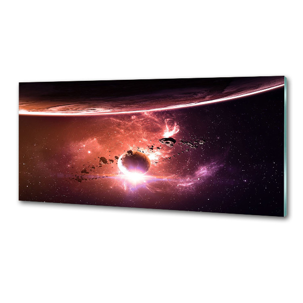 Cooker splashback Galaxy