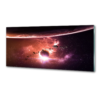 Cooker splashback Galaxy