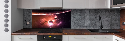 Cooker splashback Galaxy