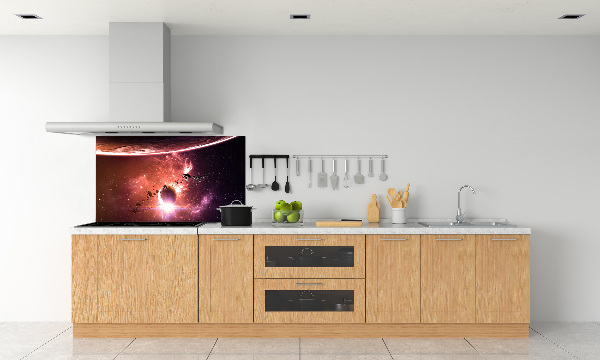 Cooker splashback Galaxy