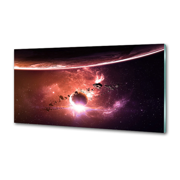 Cooker splashback Galaxy