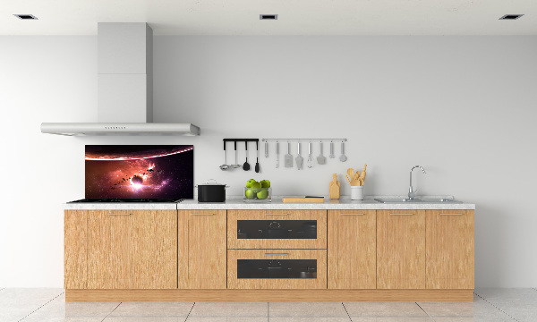 Cooker splashback Galaxy