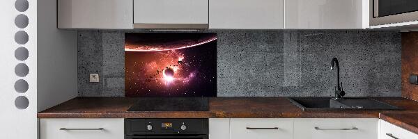 Cooker splashback Galaxy